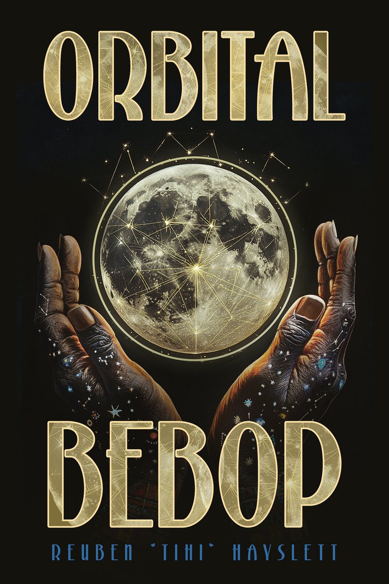 Cover of Orbital Bebop by Reuben Tihi Hayslett, BookSwell Read Local September 2026 featured book